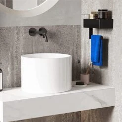 STARMAN WC Rolhouder - Toiletrolhouder Zwart - Badkamer Accessoires - WC Papier Houder 13 STARMAN WC Rolhouder - Toiletrolhouder Zwart - Badkamer Accessoires - WC Papier Houder -Badkamer Wijs 1200x1200 631