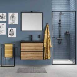 Sealskin Carré - Handdoekrek - 24 X 48 X 78,5 Cm - Vrijstaand - Zwart 12 Sealskin Carré - Handdoekrek - 24 X 48 X 78,5 Cm - Vrijstaand - Zwart -Badkamer Wijs 1200x1200 702