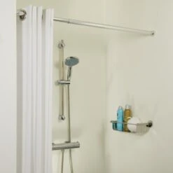 Sealskin Seallux Douchegordijnstang - 80-130 Cm - Chroom -Badkamer Wijs 1200x1200 721