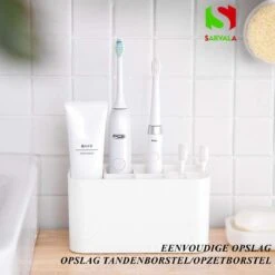 Tandenborstelhouder - Wastafelmeubel - Vrijstaand Of Wandgemonteerd - Wit 10 Tandenborstelhouder - Wastafelmeubel - Vrijstaand Of Wandgemonteerd - Wit -Badkamer Wijs 1200x1200 815