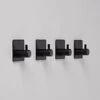Handdoekhaakjes - Badkamer Zelfklevend – 4 Stuks – RVS - Zwart -Badkamer Wijs 1200x1200 830