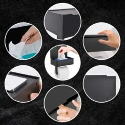 Toiletrolhouder - Plankje & Bakje - Planchet Opbergruimte - WC Rolhouder - Zelfklevend Of Borend - RVS - Waterbestendig - Rheme 23 Toiletrolhouder - Plankje & Bakje - Planchet Opbergruimte - WC Rolhouder - Zelfklevend Of Borend - RVS - Waterbestendig - Rheme -Badkamer Wijs 1200x1200 864