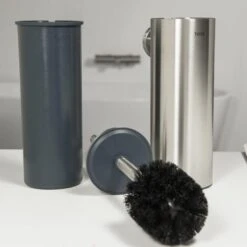 Tiger Boston Toiletborstel Met Houder - RVS Geborsteld -Badkamer Wijs 1200x1200 925