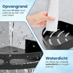 Merkloos Doucherek Zonder Boren – Doucherek – Badkamerrek – Zwart RVS – Zonder Boren – IP68 Waterdicht – 8KG Draagkracht – 2 Stuks 17 Merkloos Doucherek Zonder Boren – Doucherek – Badkamerrek – Zwart RVS – Zonder Boren – IP68 Waterdicht – 8KG Draagkracht – 2 Stuks -Badkamer Wijs 1200x1200 940