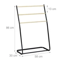 Relaxdays Handdoekrek Badkamer - Handdoekenrek Staand - Handdoekhouder - Metaal - 3 Roedes 13 Relaxdays Handdoekrek Badkamer - Handdoekenrek Staand - Handdoekhouder - Metaal - 3 Roedes -Badkamer Wijs 1200x1200 957