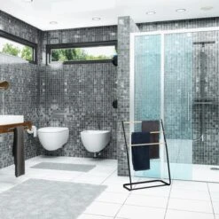 Relaxdays Handdoekrek Badkamer - Handdoekenrek Staand - Handdoekhouder - Metaal - 3 Roedes 14 Relaxdays Handdoekrek Badkamer - Handdoekenrek Staand - Handdoekhouder - Metaal - 3 Roedes -Badkamer Wijs 1200x1200 958