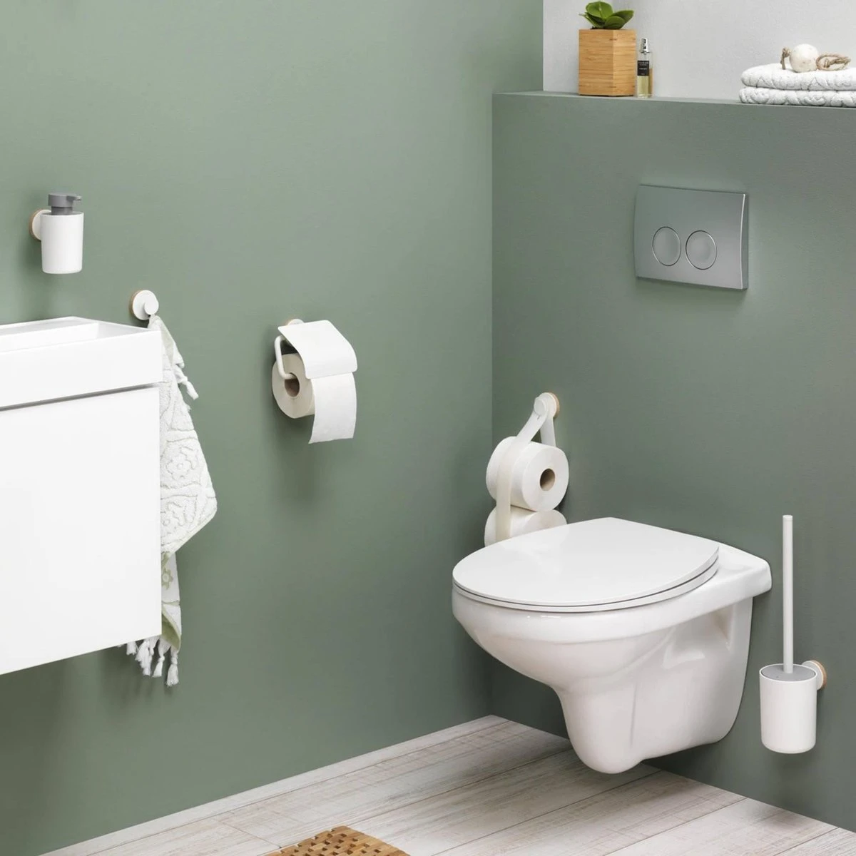 Tiger Urban - Toiletborstel Met Houder - Wit 13 Tiger Urban - Toiletborstel Met Houder - Wit - Afbeelding 11