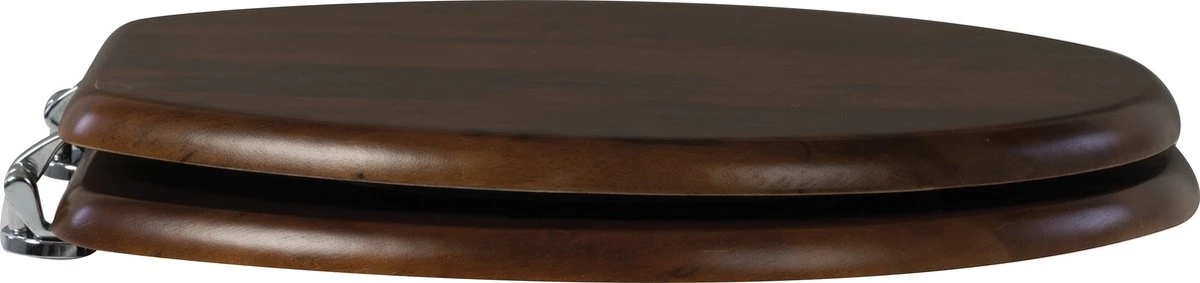 Plieger Classic Toiletbril – Wc Bril Massief Hout Noten – Wc Brillen Met Deksel – Met Bevestigingsset 6 Plieger Classic Toiletbril – Wc Bril Massief Hout Noten – Wc Brillen Met Deksel – Met Bevestigingsset - Afbeelding 4