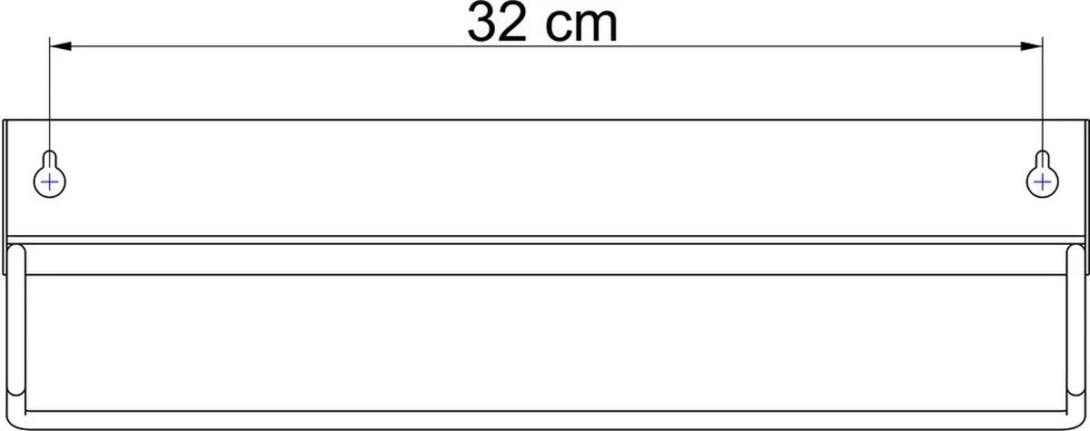 Sealskin Brix - Wandrek Met Handdoekrek 35 Cm - Zwart 12 Sealskin Brix - Wandrek Met Handdoekrek 35 Cm - Zwart - Afbeelding 10