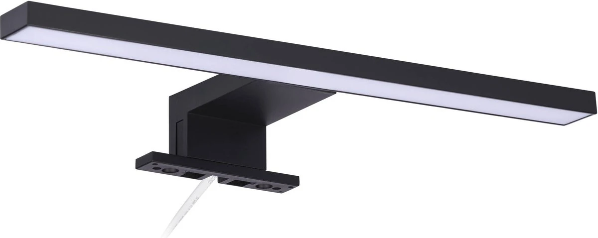 Saqu Fondi - Badkamerverlichting - Opbouwverlichting Voor Spiegel En Spiegelkast - Zwart - LED Lamp 4 Saqu Fondi - Badkamerverlichting - Opbouwverlichting Voor Spiegel En Spiegelkast - Zwart - LED Lamp - Afbeelding 2