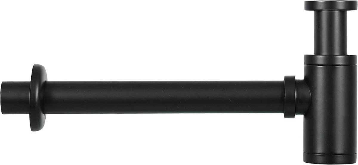 Differnz Force Fonteinset - Wasbak Keramiek - Wit - Rechte Kraan - Mat Zwart - Standaard Greep - 40 X 22 X 11.5 Cm - Met Handdoekrek - Zwart 7 Differnz Force Fonteinset - Wasbak Keramiek - Wit - Rechte Kraan - Mat Zwart - Standaard Greep - 40 X 22 X 11.5 Cm - Met Handdoekrek - Zwart - Afbeelding 5