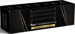 Nolad® Handdoekrek 3-armig - Handdoekhouder - Handdoekenrek - Zwart -Badkamer Wijs 1200x555 2