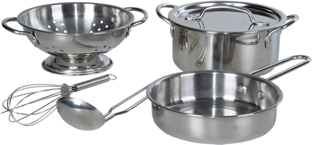 Modderkeuken Kookset - Esschert Design - Speelset Voor Kinderen 6 Modderkeuken Kookset - Esschert Design - Speelset Voor Kinderen - Afbeelding 4