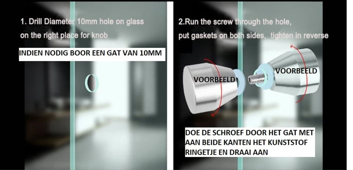 Luxe RVS Douchedeur Knop - Deurknopgarnituur – Douchedeur Handvat / Douchedeurknop / Deurknop RVS / Zilverkleur Type Elegant 7 Luxe RVS Douchedeur Knop - Deurknopgarnituur – Douchedeur Handvat / Douchedeurknop / Deurknop RVS / Zilverkleur Type Elegant - Afbeelding 5