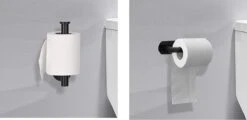 SIEPS RVS WC Rolhouder - Toiletrolhouder - Zelfklevend Zonder Boren - Zwart 12 SIEPS RVS WC Rolhouder - Toiletrolhouder - Zelfklevend Zonder Boren - Zwart -Badkamer Wijs 1200x583