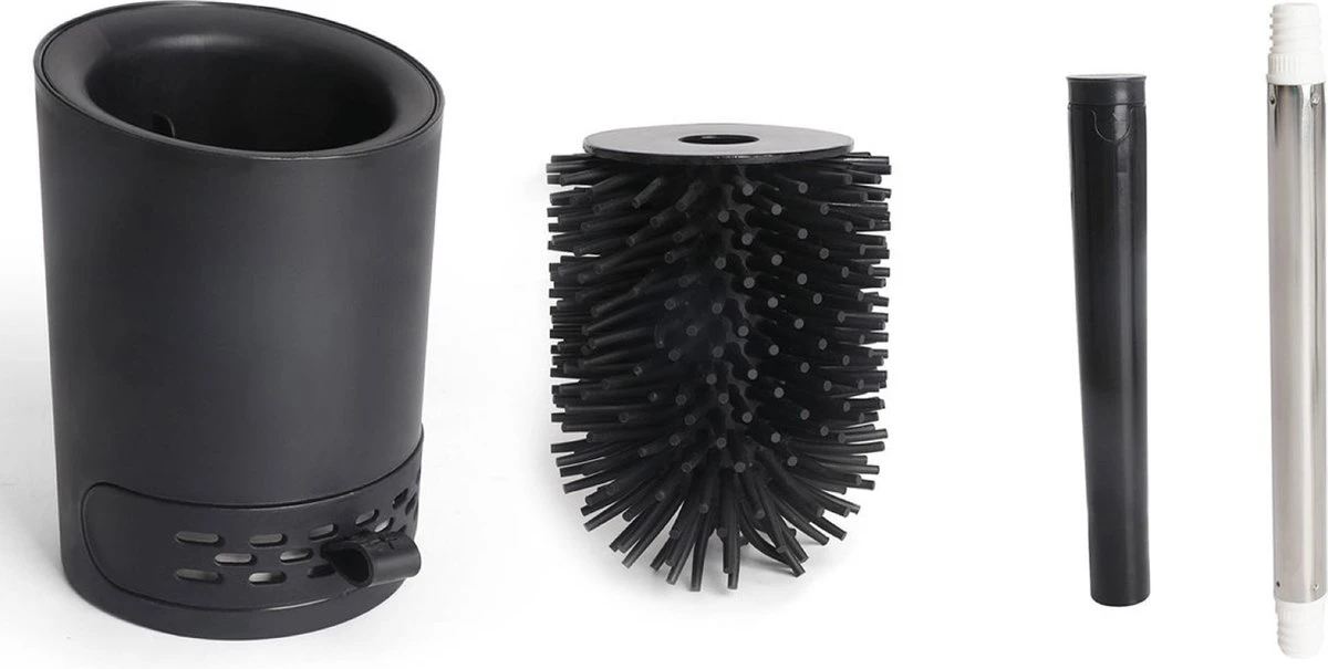 WC Borstel Met Houder - Hygiënische Toiletborstelhouder Siliconen - Toiletborstel Met Houder - Vrijstaand - Hangend 8 WC Borstel Met Houder - Hygiënische Toiletborstelhouder Siliconen - Toiletborstel Met Houder - Vrijstaand - Hangend - Afbeelding 6
