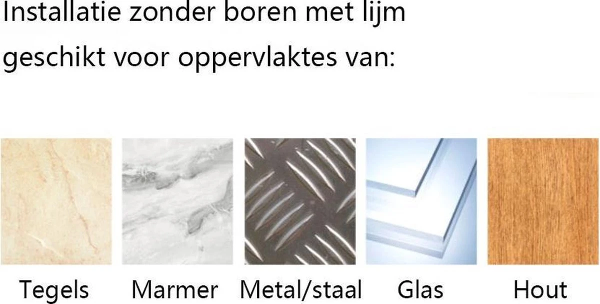 Merkloos Cgoods Handdoekrek Dubbele Stang Zonder Boren - Handdoekrek Badkamer - Handdoekhouder - Handdoekstang - 60CM 12 Merkloos Cgoods Handdoekrek Dubbele Stang Zonder Boren - Handdoekrek Badkamer - Handdoekhouder - Handdoekstang - 60CM - Afbeelding 10