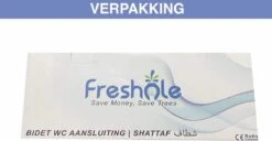 Bidet Handdouche Toilet Sproeier Shattaf Sprayer WC Papier Besparend - Enkel Spray Koud Water - Badkamer Accessoires - Freshole® -Badkamer Wijs 1200x622 3