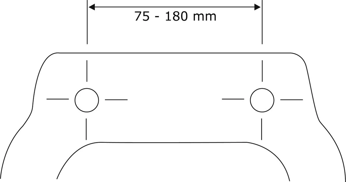 WENKO WC Bril Habos - Wit Thermoplast - Easy-Close Sluiting - Fix-Clip Bevestiging In RVS - Toiletbril - Toiletzitting 6 WENKO WC Bril Habos - Wit Thermoplast - Easy-Close Sluiting - Fix-Clip Bevestiging In RVS - Toiletbril - Toiletzitting - Afbeelding 4