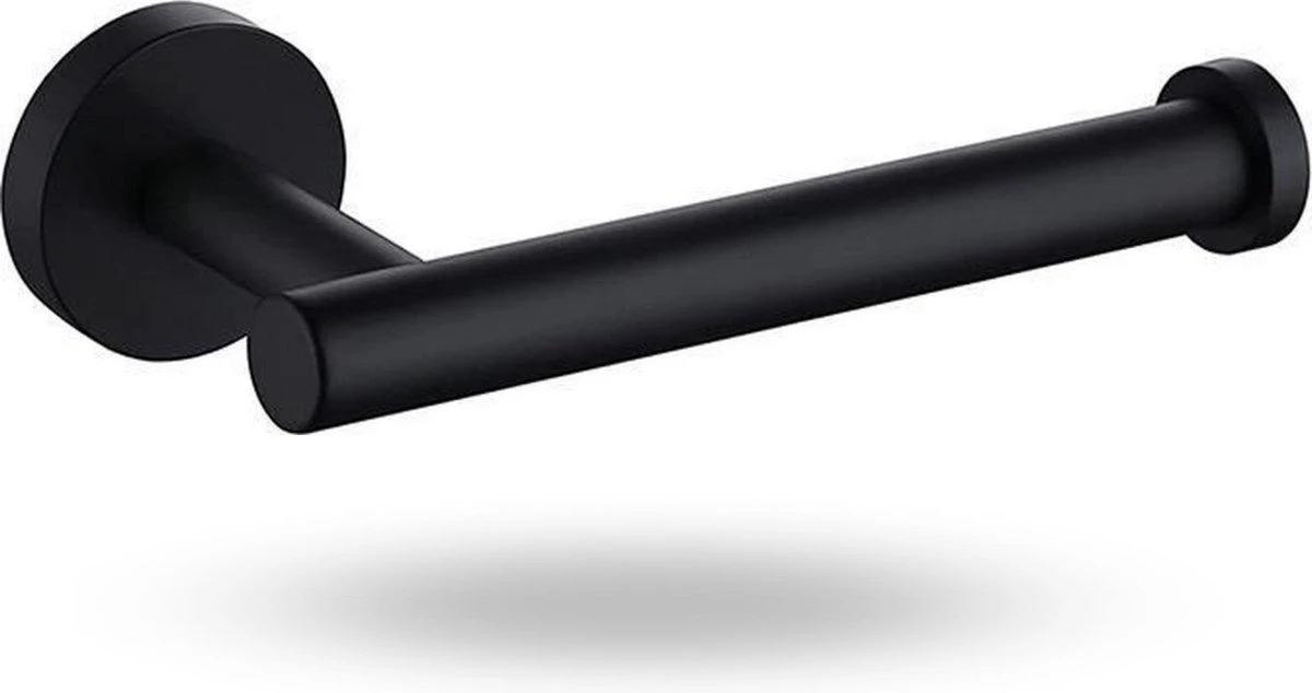 Zigla - WC Rolhouder – Toiletrolhouder – Toiletpapierhouder - WC Rol Houder – RVS – Zwart 3 Zigla - WC Rolhouder – Toiletrolhouder – Toiletpapierhouder - WC Rol Houder – RVS – Zwart