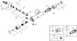 GROHE Precision Flow Thermostatische Douchekraan - EcoJoy® - EcoButton - 15cm - 34840000 -Badkamer Wijs 1200x643