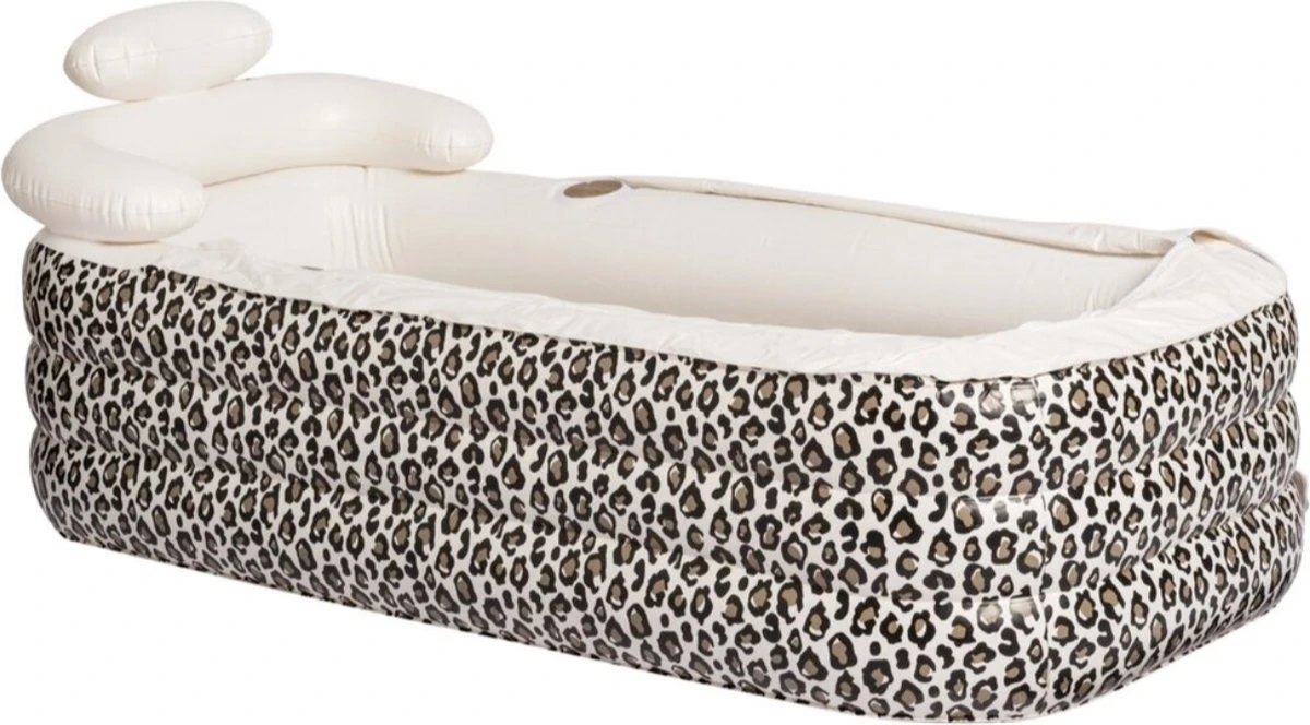Merkloos Opblaasbare Badkuip Met Panterprint | 158x80x65 | Incl. Pomp 3 Merkloos Opblaasbare Badkuip Met Panterprint | 158x80x65 | Incl. Pomp