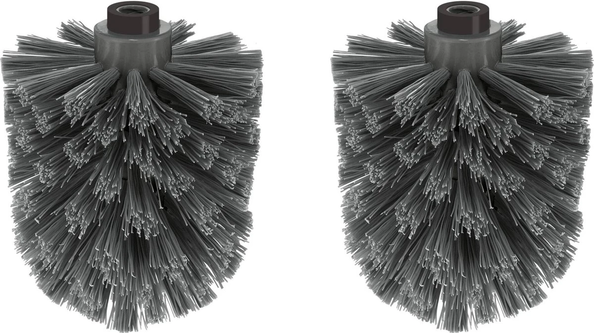 ZACK Civio Reserveborstelset 2 Stuks - Toiletborstel Zwart 3 ZACK Civio Reserveborstelset 2 Stuks - Toiletborstel Zwart