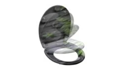 SCHÜTTE WC-Bril 82374 STONE - Duroplast - Soft Close - Afklikbaar - RVS-Scharnieren - Decor - 3-zijdige Print -Badkamer Wijs 1200x675 44