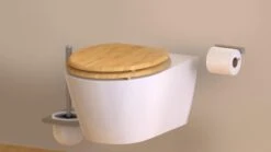 SCHÜTTE WC-Bril 81001 NATURAL BAMBOO - Massief Bamboe - Verchroomde Scharnieren -Badkamer Wijs 1200x675 46