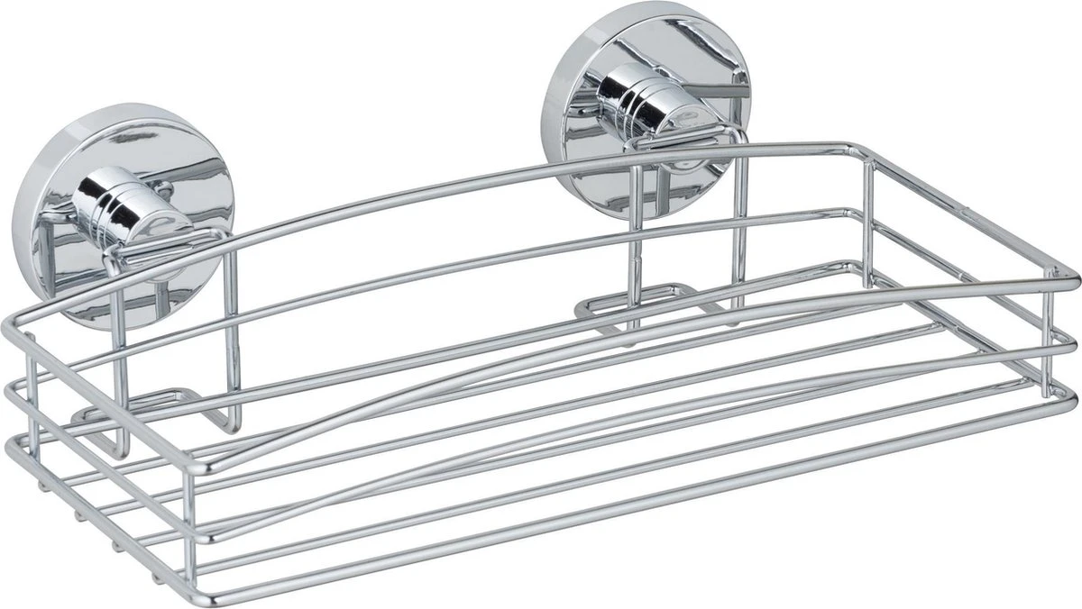 WENKO Vacuum-Loc Doucherek Chroom - Bevestigen Zonder Boren 3 WENKO Vacuum-Loc Doucherek Chroom - Bevestigen Zonder Boren