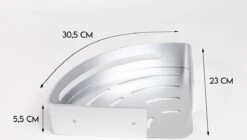 Sens Design Doucherekjes Set Van 3 - Doucherek Zonder Boren - Zilver -Badkamer Wijs 1200x681 1