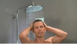 Hansgrohe Crometta S 240 Showerpipe - 1jet - Incl. Thermostaat - Chroom 26 Hansgrohe Crometta S 240 Showerpipe - 1jet - Incl. Thermostaat - Chroom -Badkamer Wijs 1200x682 1