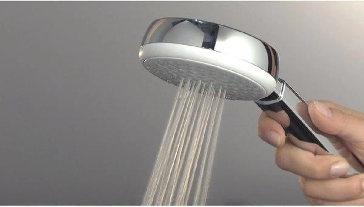 Hansgrohe Crometta 100 Vario Handdouche - Wit / Chroom 6 Hansgrohe Crometta 100 Vario Handdouche - Wit / Chroom - Afbeelding 4