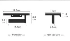 Framehack Toiletrolhouder Met Plankje Zelfklevend Zonder Boren - WC Rolhouder - Toiletrolhouder Wit - Planchet Badkamer Wit - Opbergplankje -Badkamer Wijs 1200x693