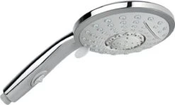 SCHÜTTE Niagara Handdouche - Douchekop Ø 15 Cm - 5 Standen - Watervaluitloop - Waterstop - Chroom -Badkamer Wijs 1200x717