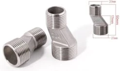 Merkloos Inbouw Wastafelkraan 8654-CB - Muurkraan - RVS - Mat Zwart -Badkamer Wijs 1200x721 4