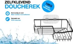 STRICX Doucherekhoek 2 Laags Zwart - Zonder Boren - Zelfklevend Doucherek - Doucherek - Doucherek Voor Badkamer/ Keuken - Doucherek Met Plakstrip - Keukenrek Met Plakstrip - Badrek Douche – Doucherek Hoekvorm - Badkamerrek Douchemandje 15 STRICX Doucherekhoek 2 Laags Zwart - Zonder Boren - Zelfklevend Doucherek - Doucherek - Doucherek Voor Badkamer/ Keuken - Doucherek Met Plakstrip - Keukenrek Met Plakstrip - Badrek Douche – Doucherek Hoekvorm - Badkamerrek Douchemandje -Badkamer Wijs 1200x730 2