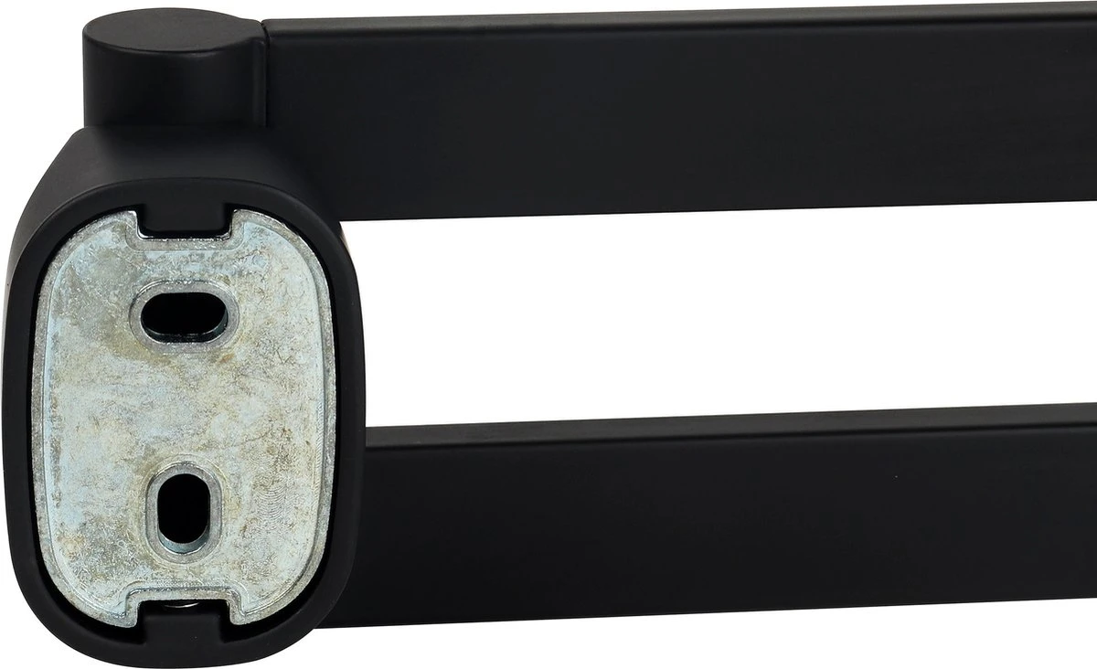 Handdoekrek Zwart - Handdoekstang - 2-armig 35cm - Mat Zwart - Inclusief Montage Materiaal 5 Handdoekrek Zwart - Handdoekstang - 2-armig 35cm - Mat Zwart - Inclusief Montage Materiaal - Afbeelding 3