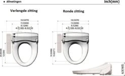 Dib C430R Bidet Wc Met Afstandsbediening - Douchewc Bril Sproeier - Japans Toilet -Badkamer Wijs 1200x736
