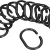 Merkloos Douchegordijn Ringen Set/12 Stuks - Zwart - Ringen Douche Gordijn - Shower Curtain Rings -Badkamer Wijs 1200x737