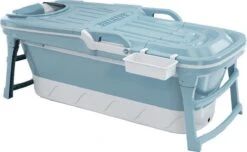 Foresta Opvouwbaar Bad Voor Volwassenen - 150cm - Bath Bucket - Blauw 21 Foresta Opvouwbaar Bad Voor Volwassenen - 150cm - Bath Bucket - Blauw -Badkamer Wijs 1200x738 2