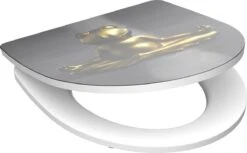 SCHÜTTE WC-Bril 82581 RELAXING FROG - High Gloss - Duroplast - Soft Close - Afklikbaar - RVS-Scharnieren - Decor - 1-zijdige Print -Badkamer Wijs 1200x744 3