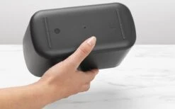 Brabantia ReNew Tandenborstelhouder - 11 X 19,6 X 9,9 Cm - Dark Grey -Badkamer Wijs 1200x749 2