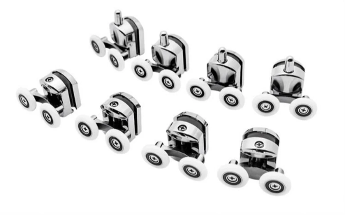 T.R. Goods - Douchedeur Wielen Set Van 8 Stuks Verchroomd - Roestvrij Verchroomd - Reserve Douche Deur Rollers Geleiders Rolletjes - Schuifdeur Katrollen Douchecabine Wieltjes - Set Van 8 Stuks 6 T.R. Goods - Douchedeur Wielen Set Van 8 Stuks Verchroomd - Roestvrij Verchroomd - Reserve Douche Deur Rollers Geleiders Rolletjes - Schuifdeur Katrollen Douchecabine Wieltjes - Set Van 8 Stuks - Afbeelding 4