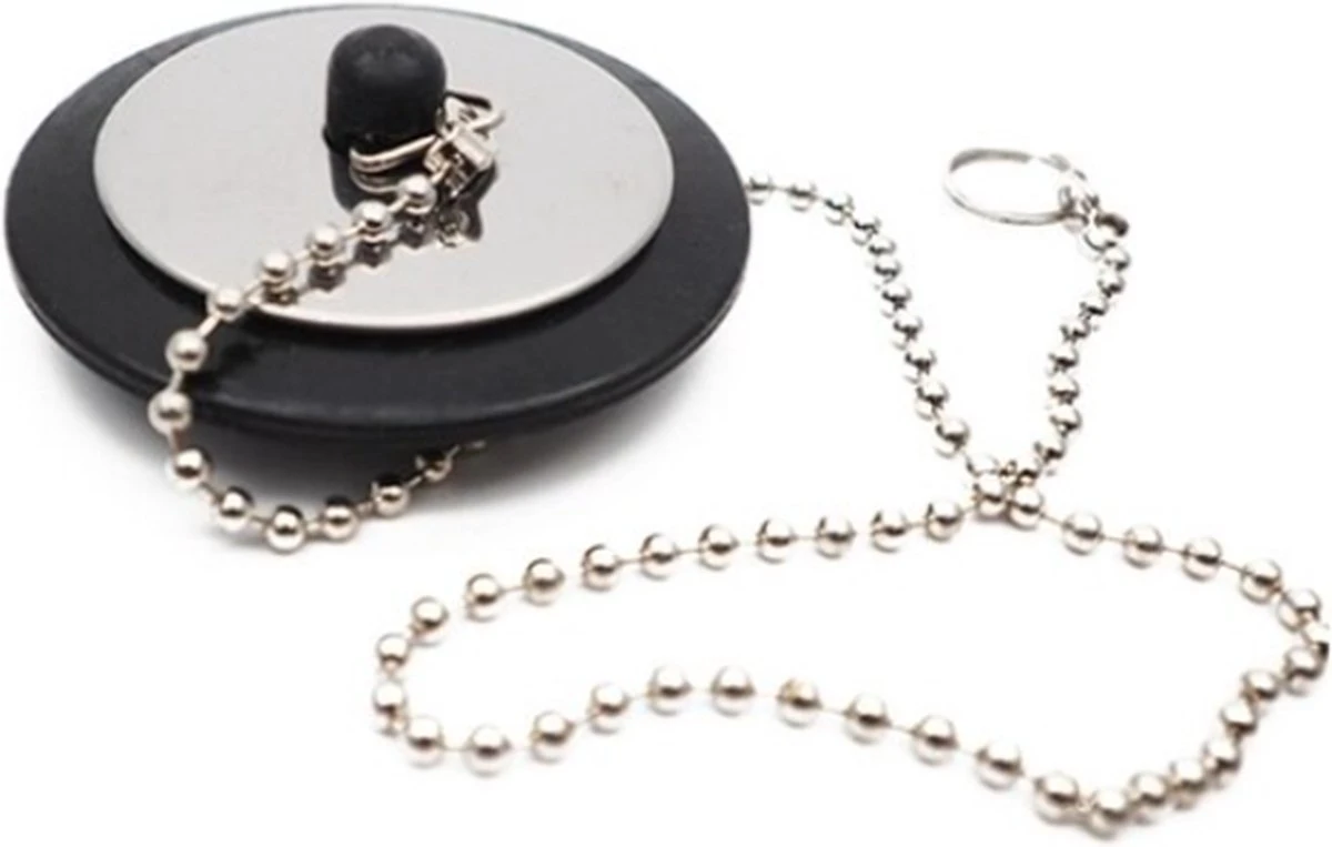 FSW-Products - 1 Stuk - RVS Afvoerstop - Afvoerplug Met Ketting - Zilver - Anti Haar Afvoer Stop - Afvoerstopper - Wastafel - Gootsteen - Spoelbak - Bad - Badkamer - Douchebak - Keuken - Badstop - Haarvanger - Anti Verstopping – Waterstopper 3 FSW-Products - 1 Stuk - RVS Afvoerstop - Afvoerplug Met Ketting - Zilver - Anti Haar Afvoer Stop - Afvoerstopper - Wastafel - Gootsteen - Spoelbak - Bad - Badkamer - Douchebak - Keuken - Badstop - Haarvanger - Anti Verstopping – Waterstopper