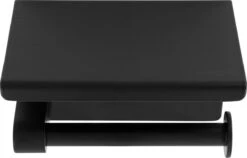 Toiletrolhouder Met Telefoonhouder - Zelfklevend / Boren / Zonder Boren - Incl. Handdoekhaakjes - WC Rolhouder - Zwart 32 Toiletrolhouder Met Telefoonhouder - Zelfklevend / Boren / Zonder Boren - Incl. Handdoekhaakjes - WC Rolhouder - Zwart -Badkamer Wijs 1200x770