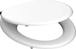 SCHÜTTE WC-Bril 84100 WHITE - MDF-Hout - Soft Close - Verchroomde Scharnieren - Gelakt - Wit -Badkamer Wijs 1200x778 2