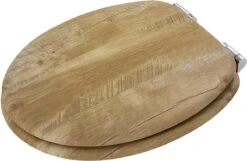 Tiger Hetta - Toiletbril Met Deksel - WC Bril - MDF - Bruin -Badkamer Wijs 1200x781