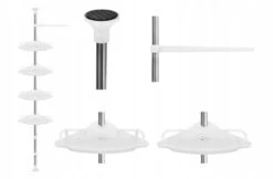 Merkloos Telescopisch Douche Rek - Verstelbaar Hoekrek - Staand Wand Douchemand Wandrek - Badkamer Rek 13 Merkloos Telescopisch Douche Rek - Verstelbaar Hoekrek - Staand Wand Douchemand Wandrek - Badkamer Rek -Badkamer Wijs 1200x785 1