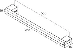 Tiger Bold - Handdoekrek 60 Cm - Zwart -Badkamer Wijs 1200x789 3